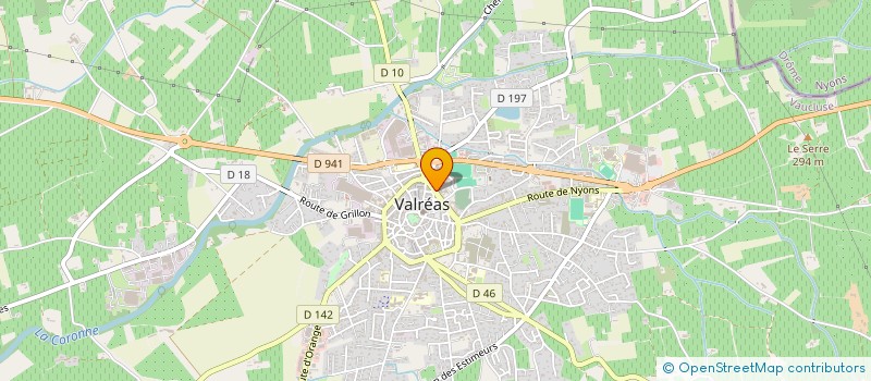 localisation de l'entreprise MADAME FLORENCE MARIN à VALREAS