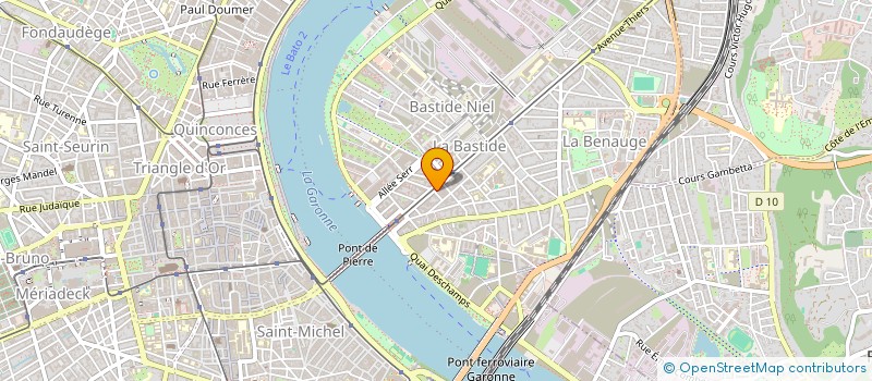 localisation de l'entreprise MADAME FLORENCE MARION  BORDEAUX