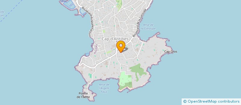 localisation de l'entreprise MADAME FLORENCE MARTY à ANTIBES