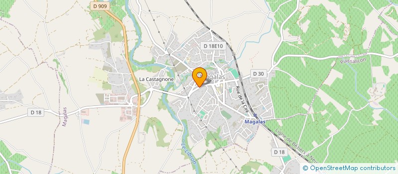 localisation de l'entreprise MADAME FLORENCE MARTY  LAURENS