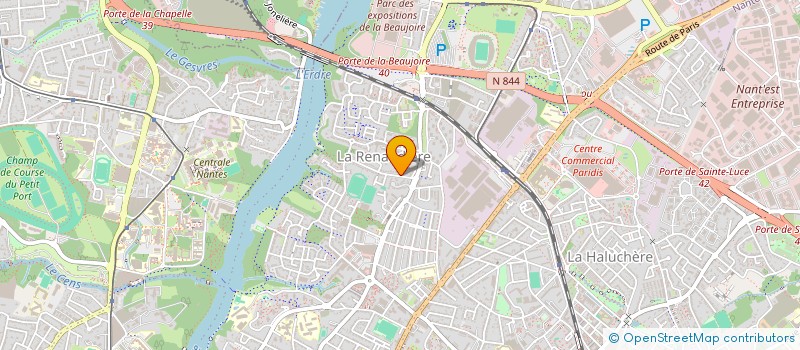 localisation de l'entreprise MADAME FLORENCE MARY  NANTES