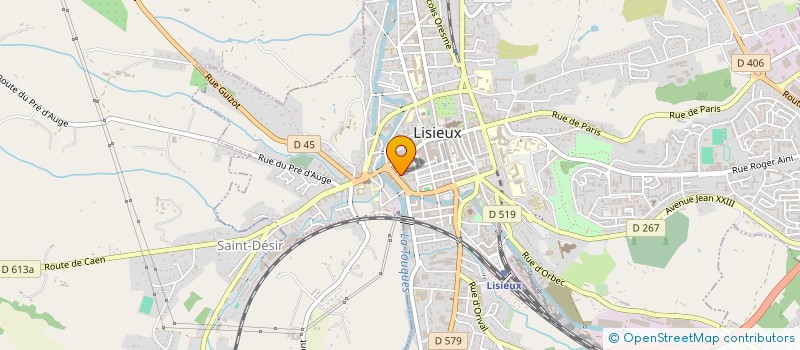 localisation de l'entreprise MADAME FLORENCE MASOT  LISIEUX