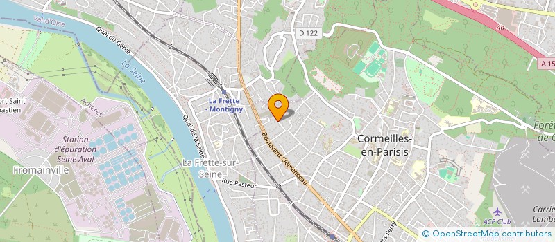 localisation de l'entreprise MADAME FLORENCE MASSONI  CORMEILLES-EN-PARISIS