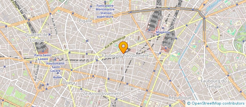 localisation de l'entreprise MADAME FLORENCE MASSONNET  PARIS