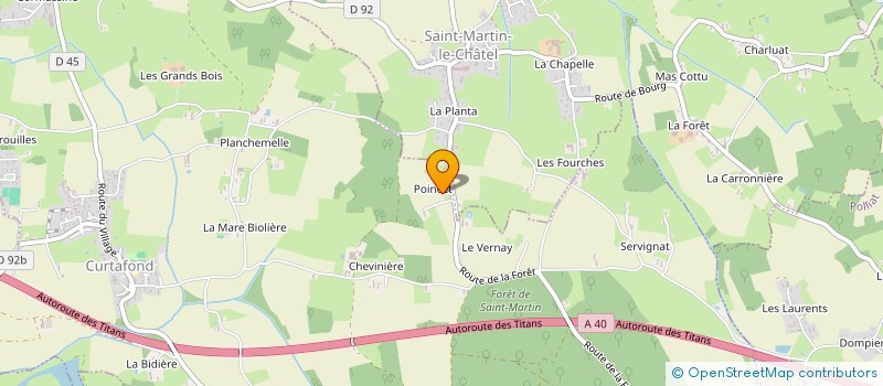 localisation de l'entreprise MADAME FLORENCE MATHRAY  CURTAFOND