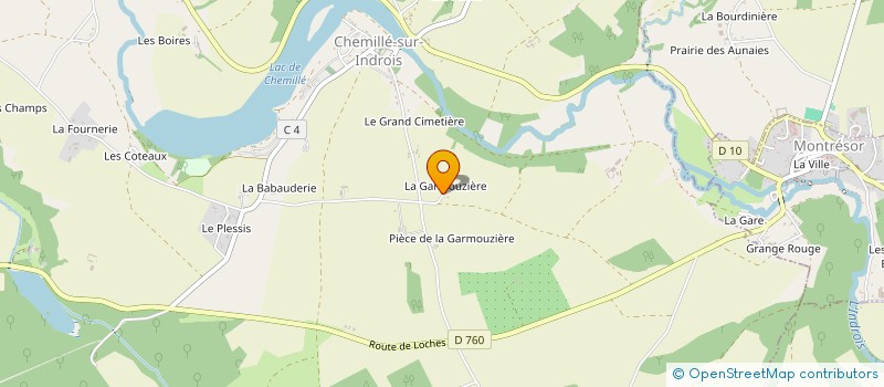localisation de l'entreprise MADAME FLORENCE MATRAT à CHEMILLE-SUR-INDROIS
