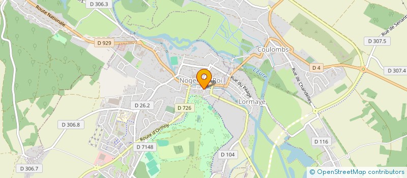 localisation de l'entreprise MADAME FLORENCE MAUFRAIS à NOGENT-LE-ROI