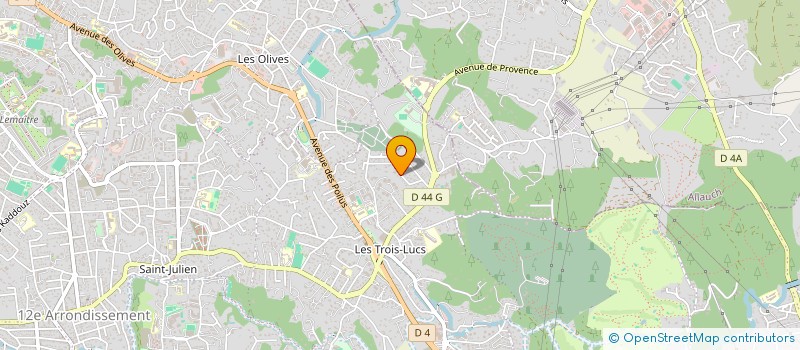 localisation de l'entreprise MADAME FLORENCE MAUREL-DOR à MARSEILLE