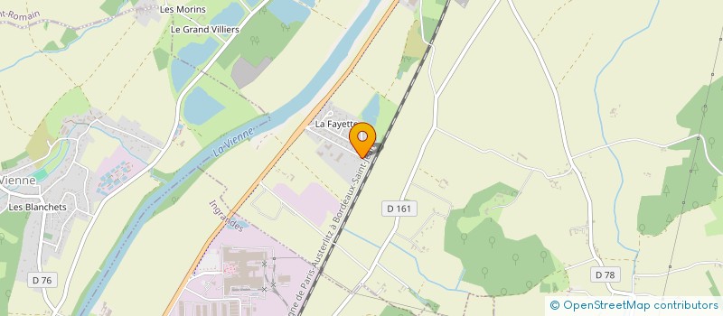 localisation de l'entreprise MADAME FLORENCE MAURICE  DANGE-SAINT-ROMAIN