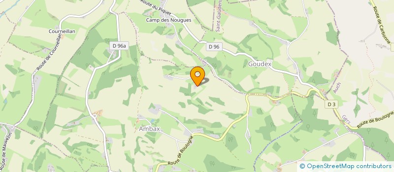 localisation de l'entreprise MADAME FLORENCE MAURO  AMBAX