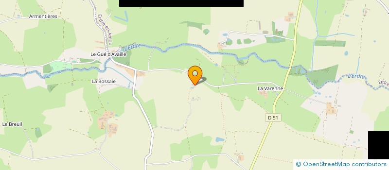 localisation de l'entreprise MADAME FLORENCE MAUTALEN  VAL D'ERDRE-AUXENCE