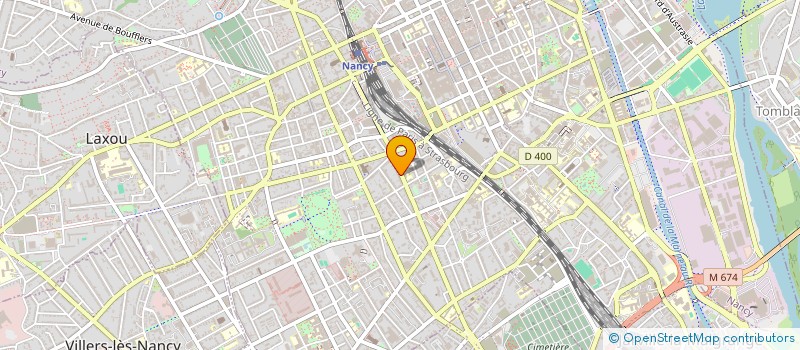 localisation de l'entreprise MADAME FLORENCE MAYER COUPIN  NANCY