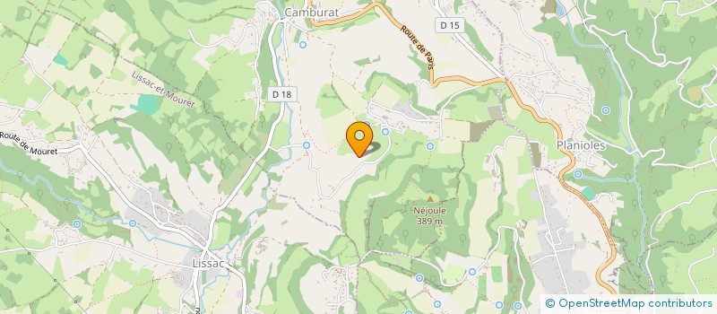 localisation de l'entreprise MADAME FLORENCE MAZIERES  CAMBURAT