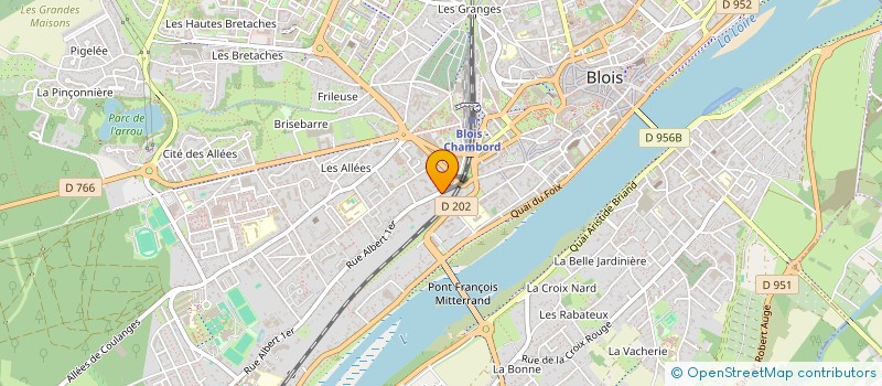 localisation de l'entreprise MADAME FLORENCE MERCIER à BLOIS