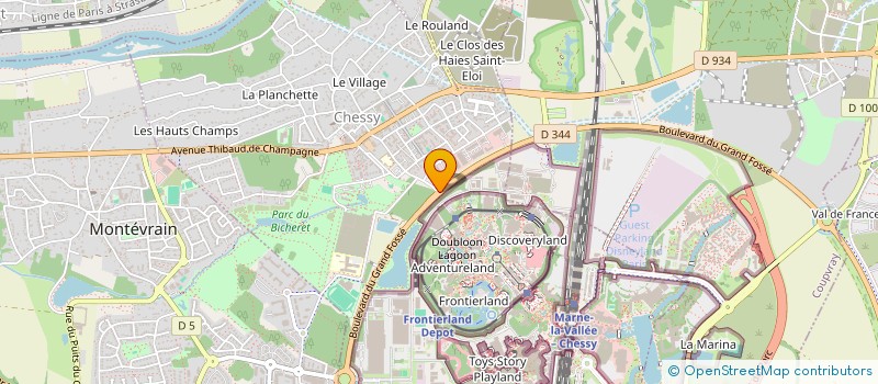 localisation de l'entreprise MADAME FLORENCE MERESSE  CHESSY