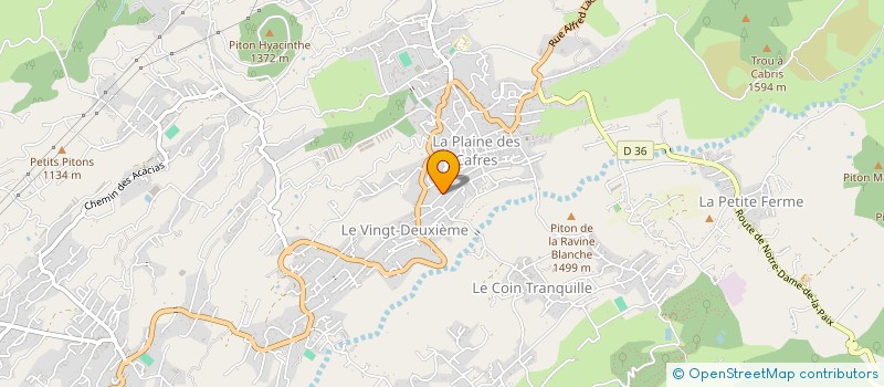 localisation de l'entreprise MADAME FLORENCE MERION à LE TAMPON