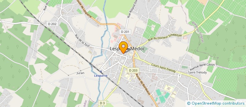localisation de l'entreprise MADAME FLORENCE MICHAUD à LESPARRE-MEDOC