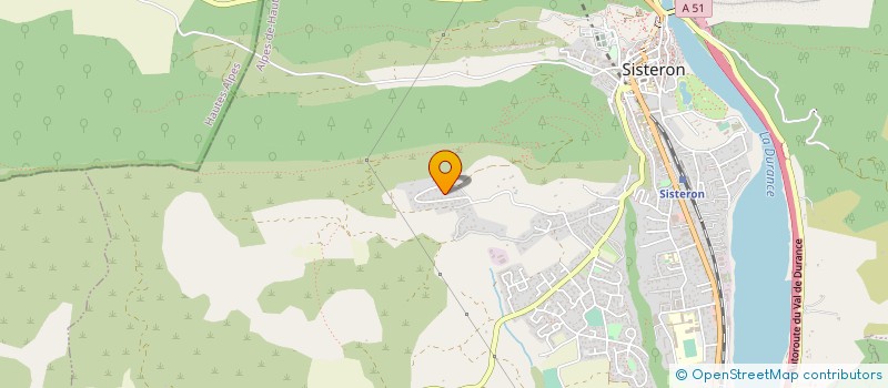 localisation de l'entreprise MADAME FLORENCE MINETTO  ENTREPIERRES