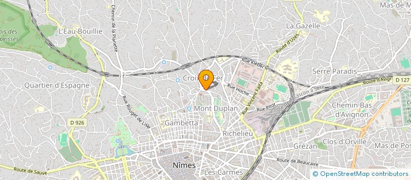 localisation de l'entreprise MADAME FLORENCE MIROL  NIMES