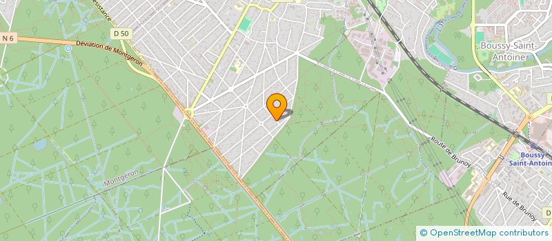 localisation de l'entreprise MADAME FLORENCE MITREFSKI  BRUNOY