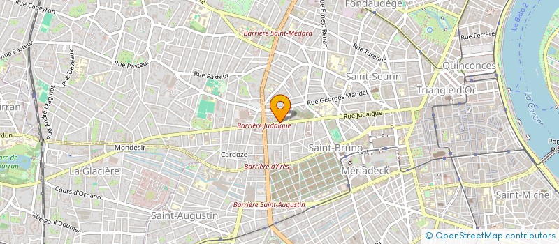 localisation de l'entreprise MADAME FLORENCE MOLERES  BORDEAUX