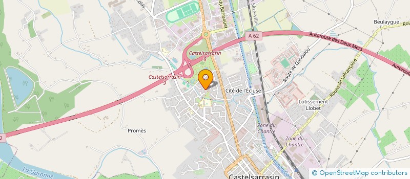 localisation de l'entreprise MADAME FLORENCE MONDET  CASTELSARRASIN