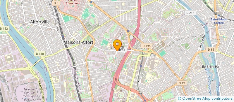 localisation de l'entreprise MADAME FLORENCE MONJAULT à MAISONS-ALFORT