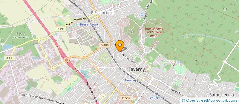 localisation de l'entreprise MADAME FLORENCE MONNOT à TAVERNY