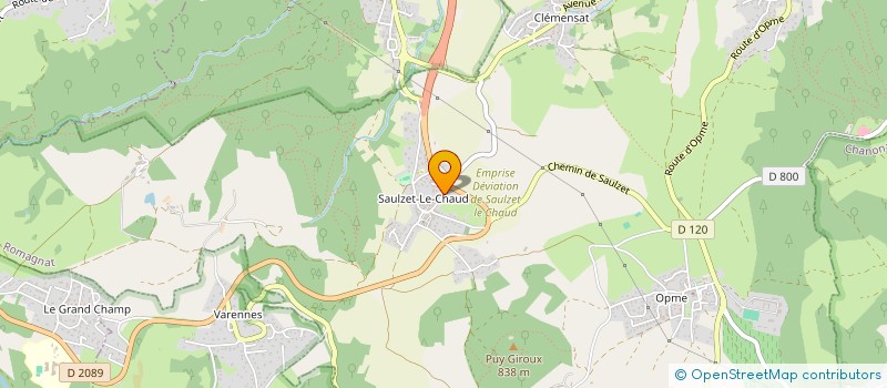 localisation de l'entreprise MADAME FLORENCE MONTEL  ROMAGNAT