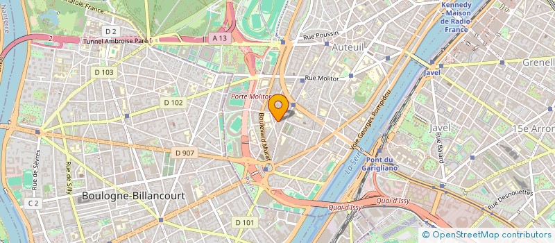 localisation de l'entreprise MADAME FLORENCE MONTET  PARIS