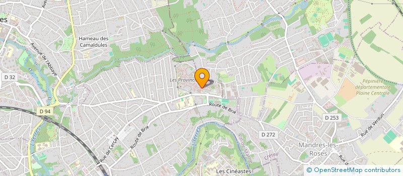 localisation de l'entreprise MADAME FLORENCE MOSEKA  BRUNOY