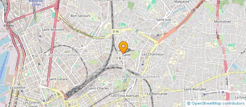 localisation de l'entreprise MADAME FLORENCE MOURLON à MARSEILLE