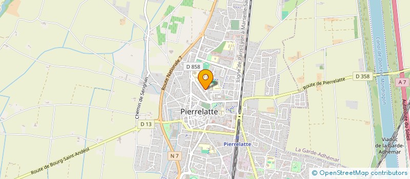 localisation de l'entreprise MADAME FLORENCE MUHLEBACH à PIERRELATTE