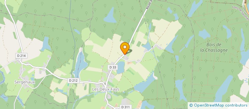 localisation de l'entreprise MADAME FLORENCE MUNIER  LES DEUX-FAYS