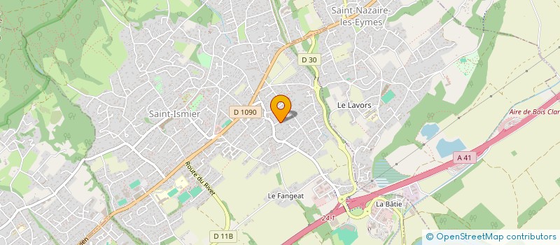 localisation de l'entreprise MADAME FLORENCE NAUD à SAINT-ISMIER