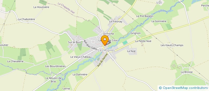 localisation de l'entreprise MADAME FLORENCE NICOLAS à LES ASPRES