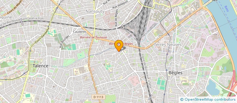 localisation de l'entreprise MADAME FLORENCE NOURRIC à BEGLES
