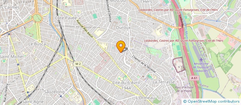 localisation de l'entreprise MADAME FLORENCE OLIVER à TOULOUSE