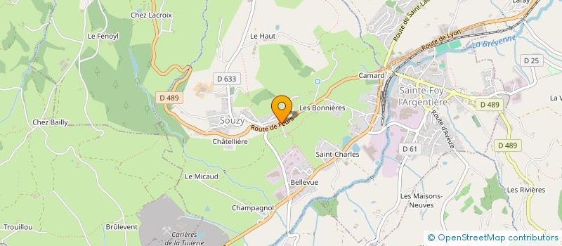 localisation de l'entreprise MADAME FLORENCE OOSTHOEK  LES HALLES