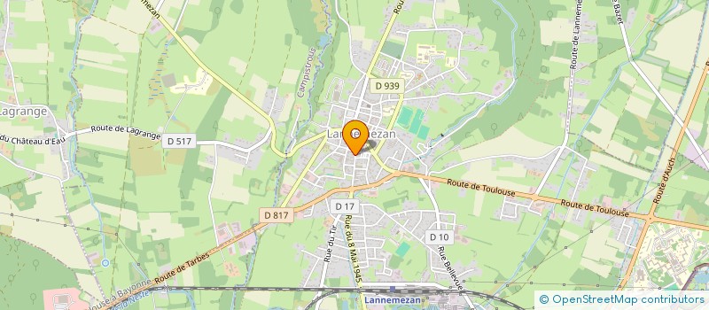 localisation de l'entreprise MADAME FLORENCE ORUS à LANNEMEZAN