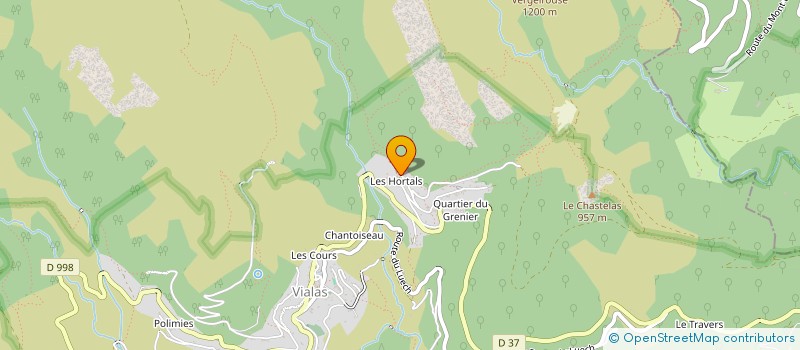 localisation de l'entreprise MADAME FLORENCE PANTEL  PONT DE MONTVERT SUD MONT LOZERE