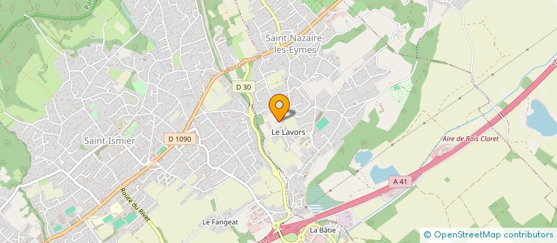 localisation de l'entreprise MADAME FLORENCE PAPET-LEPINE  SAINT-NAZAIRE-LES-EYMES
