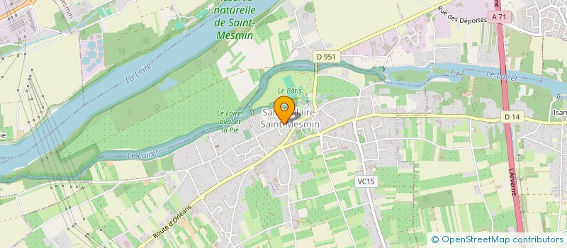 localisation de l'entreprise MADAME FLORENCE PAPIN à SAINT-HILAIRE-SAINT-MESMIN