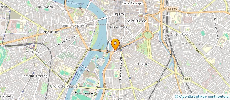 localisation de l'entreprise MADAME FLORENCE PARIS  TOULOUSE