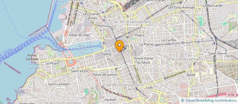 localisation de l'entreprise MADAME FLORENCE PAUL  MARSEILLE