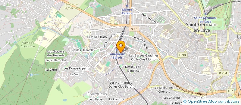 localisation de l'entreprise MADAME FLORENCE PAUL  SAINT-GERMAIN-EN-LAYE