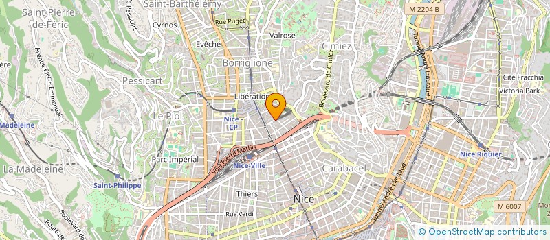 localisation de l'entreprise MADAME FLORENCE PAULUS  NICE