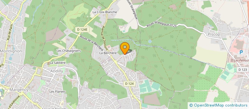 localisation de l'entreprise MADAME FLORENCE PAVARD  MONTMORENCY