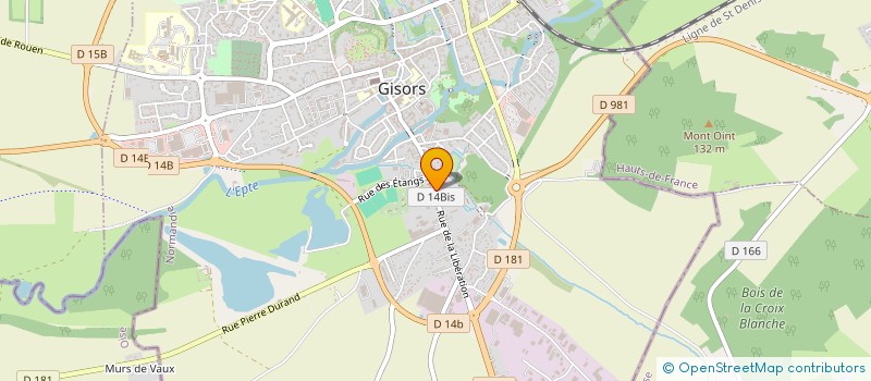 localisation de l'entreprise MADAME FLORENCE PELAGALI à GISORS