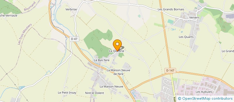 localisation de l'entreprise MADAME FLORENCE PELLETIER à CHALAIS